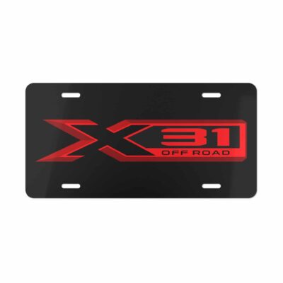GMC Sierra 1500 X31 Off-Road License Plate