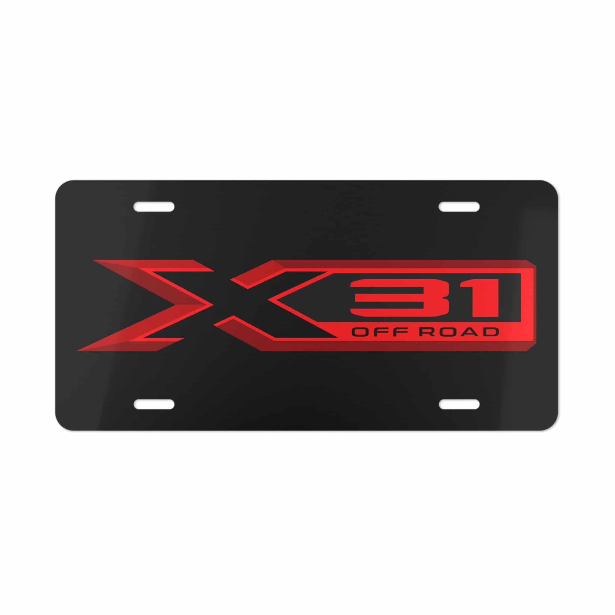 GMC Sierra 1500 X31 Off-Road License Plate
