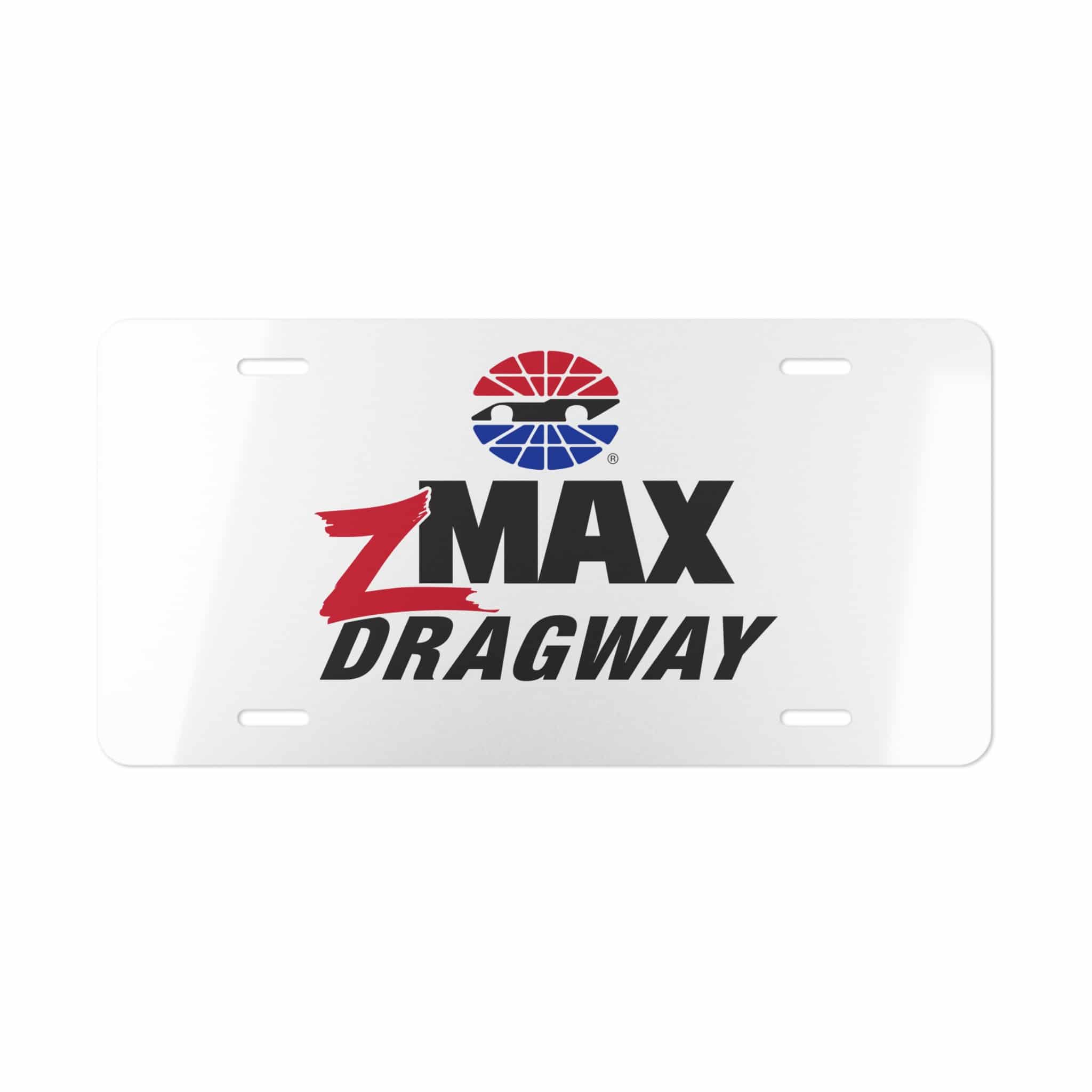 Zmax Dragway License Plate
