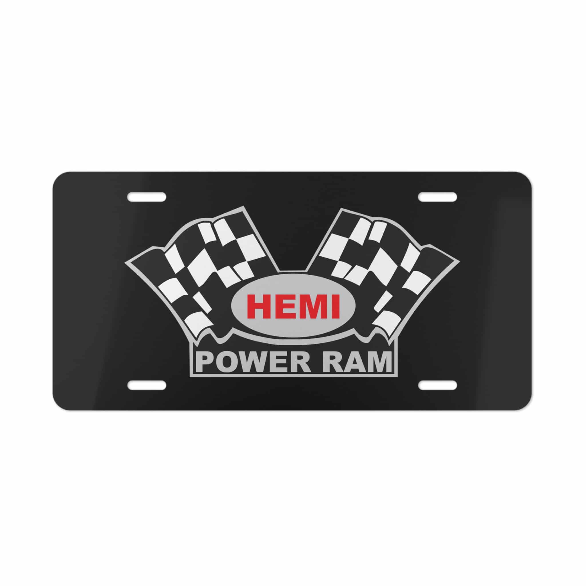 Hemi Power Ram License Plate
