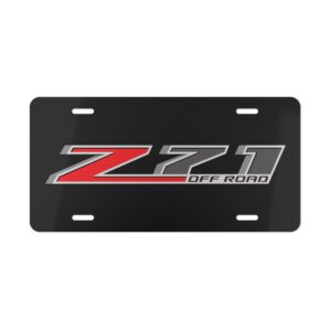 Chevy Z71 Off Road License Plate