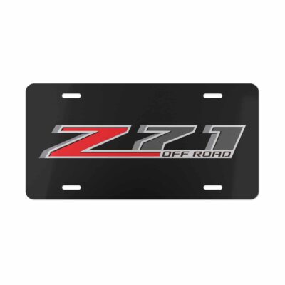 Chevy Z71 Off Road License Plate