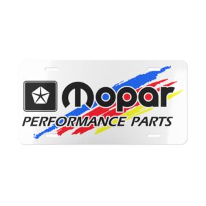 Mopar Performance Parts License Plate