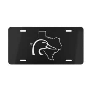 Texas Ducks Unlimited License Plate