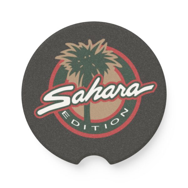 Jeep Sahara Edition Soapstone Car Coaster