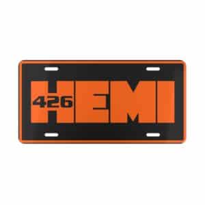 426 Hemi License Plate