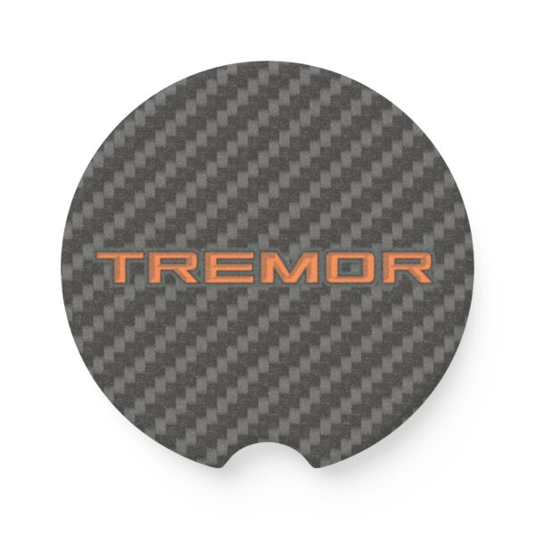 Ford Tremor Carbon Fiber Soapstone Car Coaster