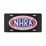 NHRA Championship Drag Racing License Plate
