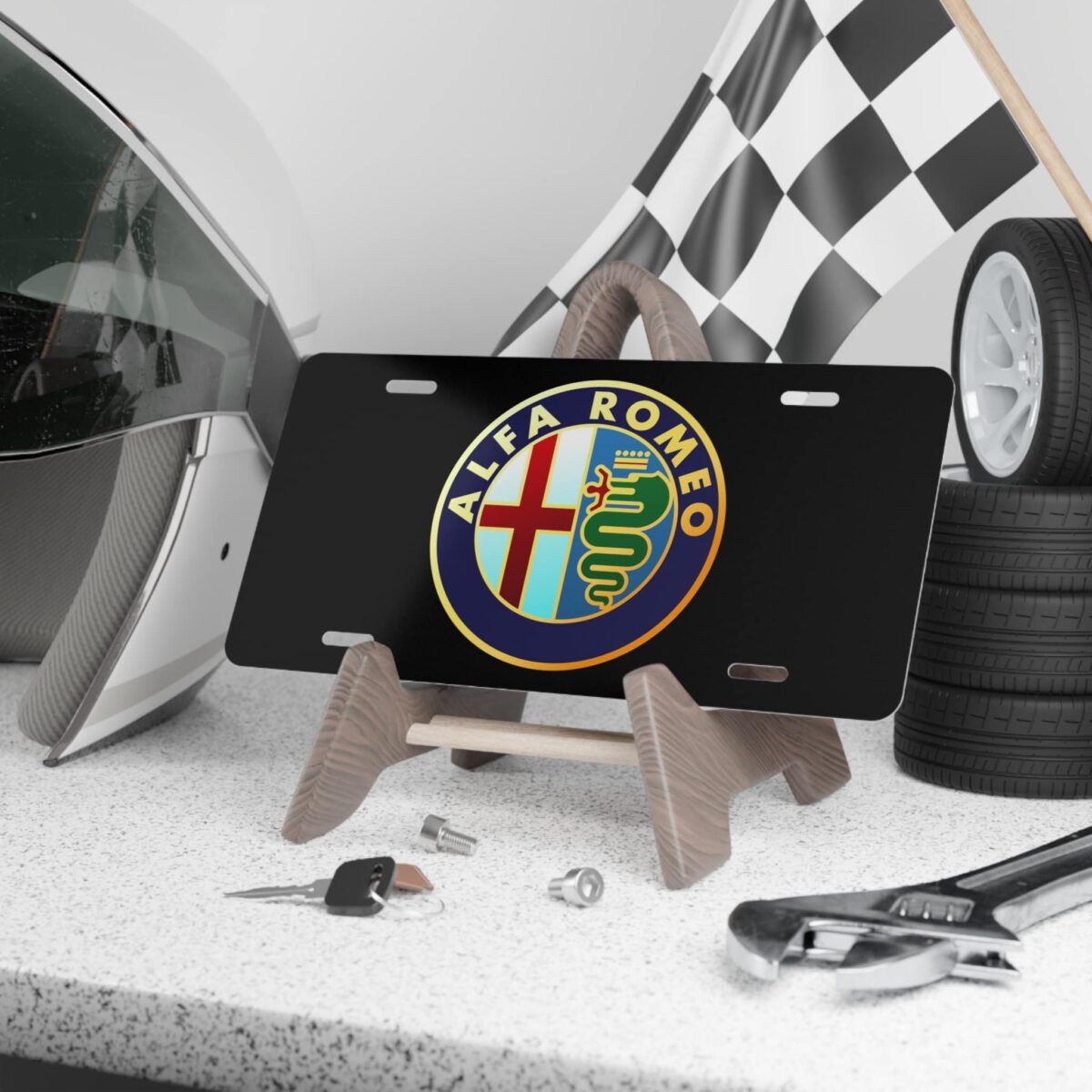 Alfa Romeo License Plate