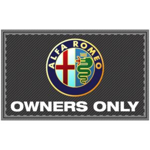 Alfa Romeo Owners Only Doormat