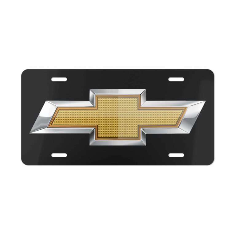 Chevy Chevrolet License Plate
