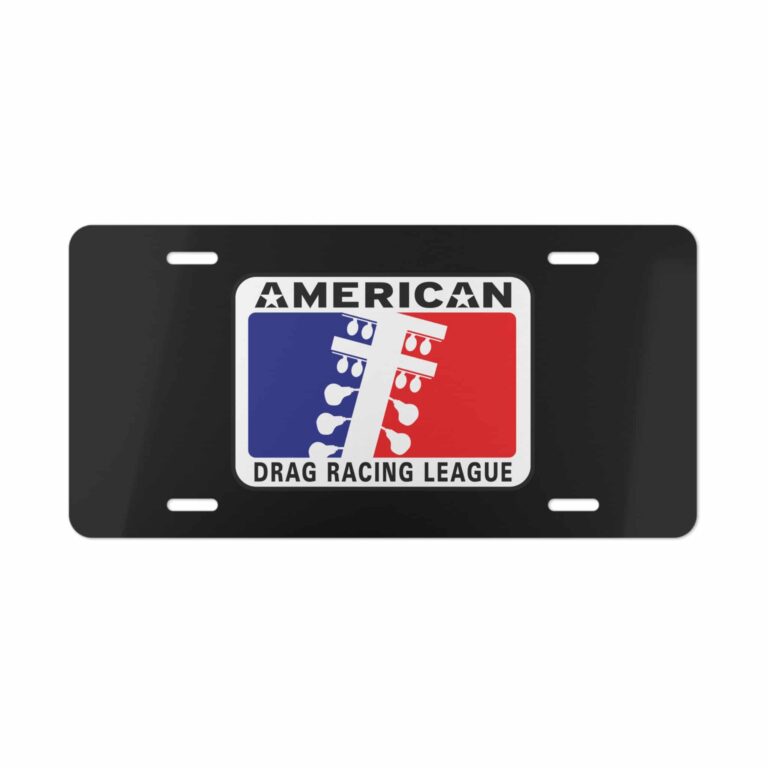 American Drag Racing League License Plate