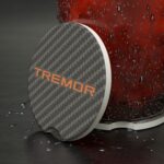 Ford Tremor Carbon Fiber Soapstone Car Coaster