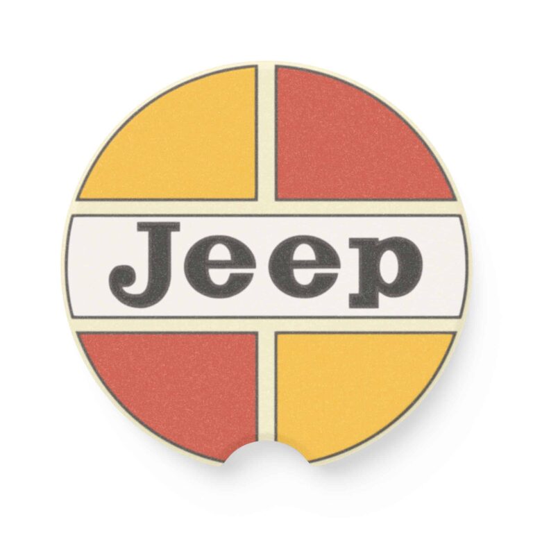 Jeep Kaiser Soapstone Car Coaster