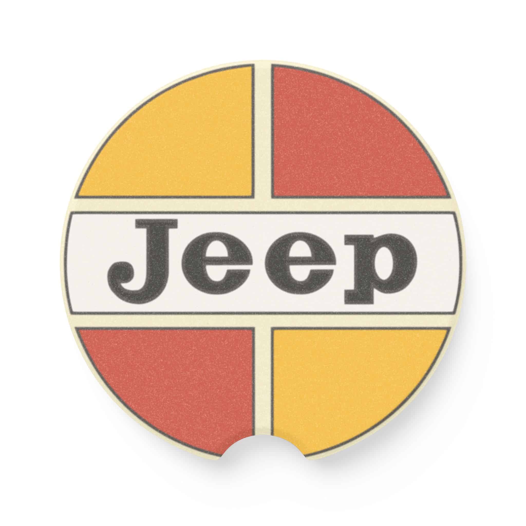 Jeep Kaiser Soapstone Car Coaster