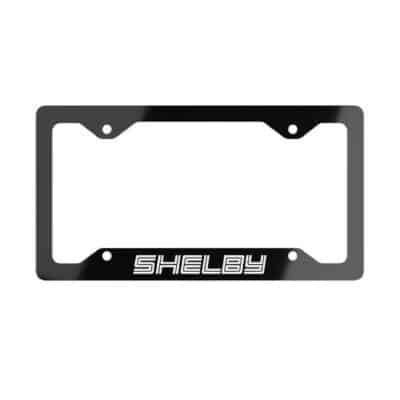 Shelby Metal License Plate Frame