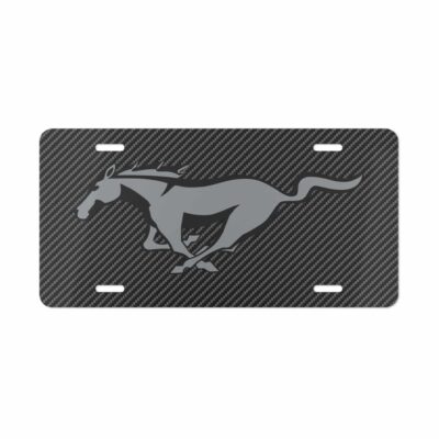 Ford Mustang Carbon Fiber License Plate