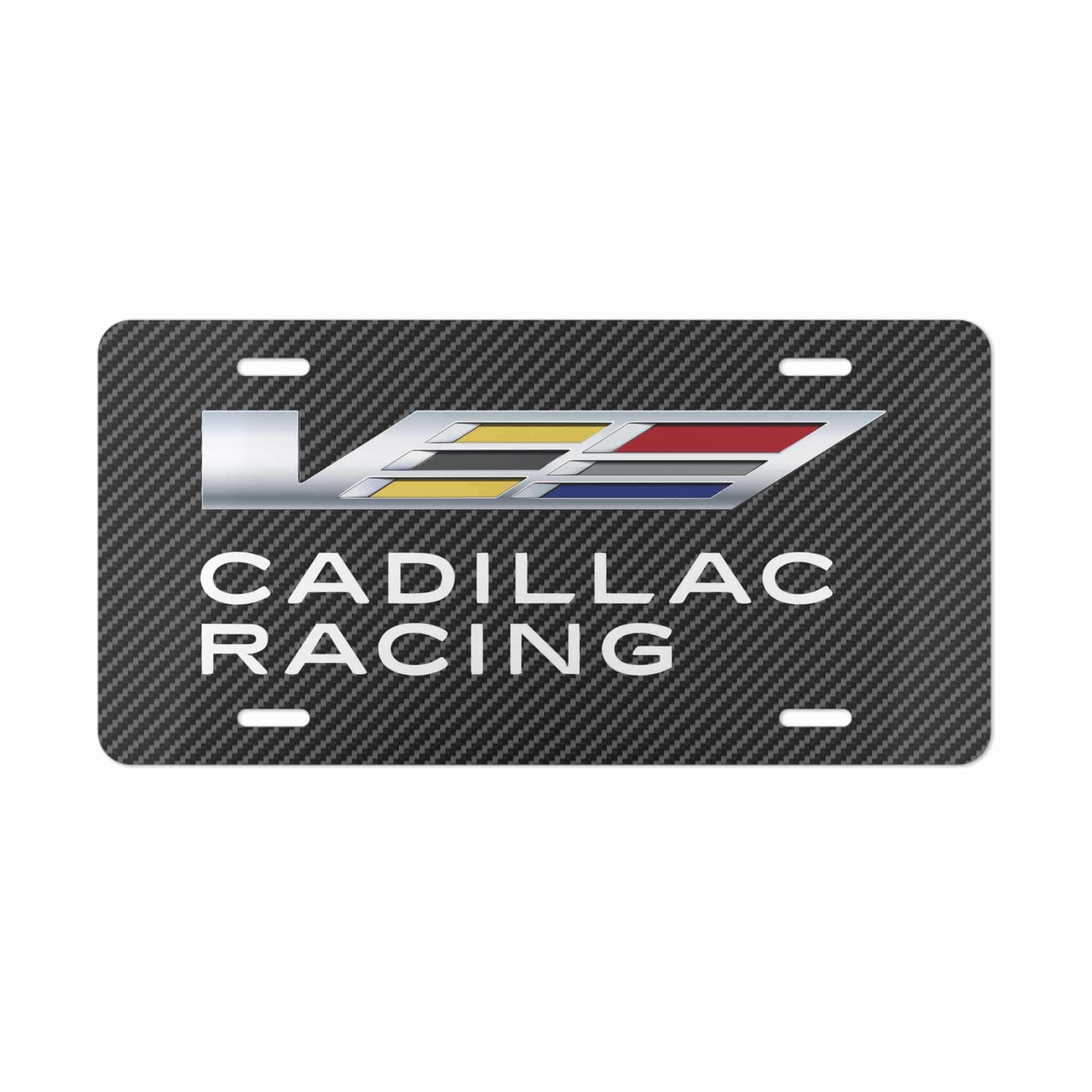 Cadillac Racing Carbon Fiber License Plate