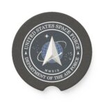United States Space Force Soapstone Car Coaster