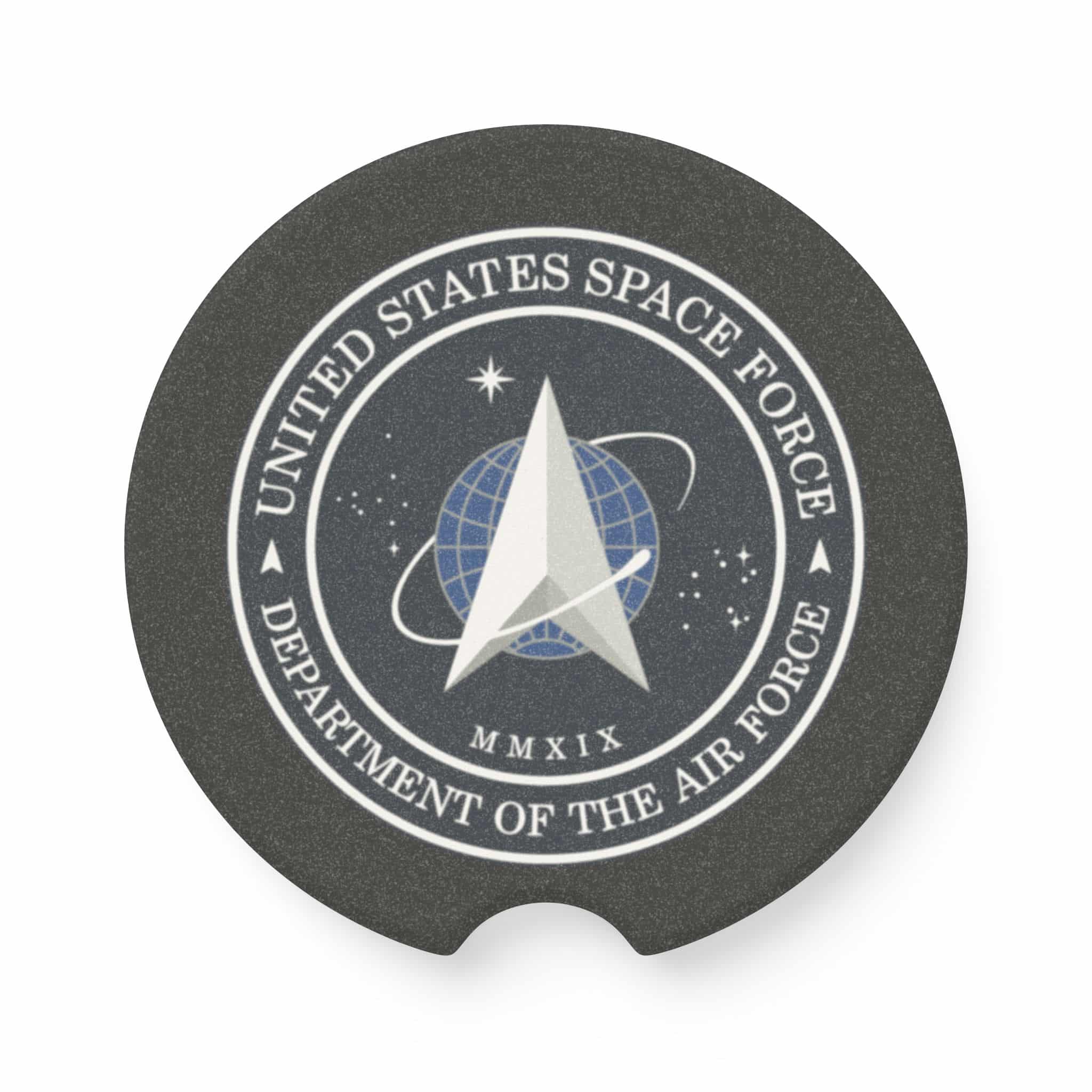 United States Space Force Soapstone Car Coaster