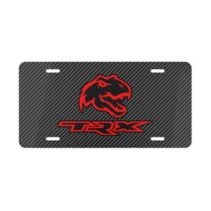 RAM TRX Carbon Fiber License Plate