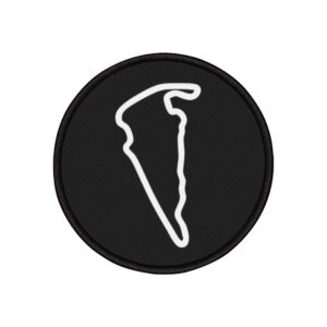 Virginia International Raceway Circle Iron-On Patch