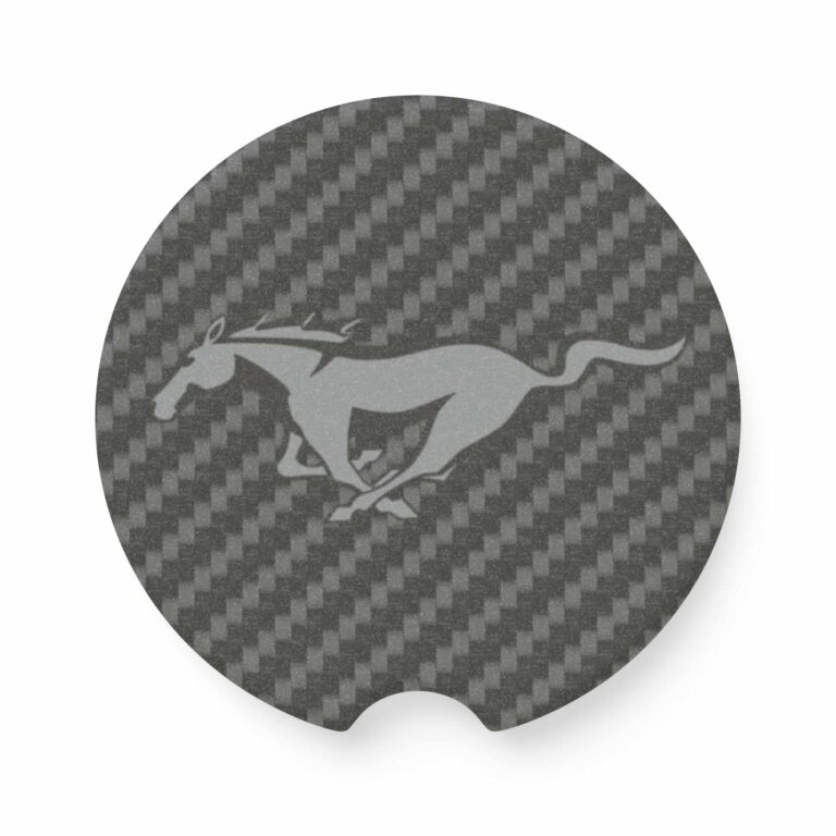 Ford Mustang Soapstone Car Coaster
