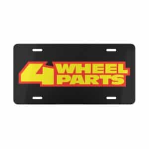 4 Wheel Parts License Plate