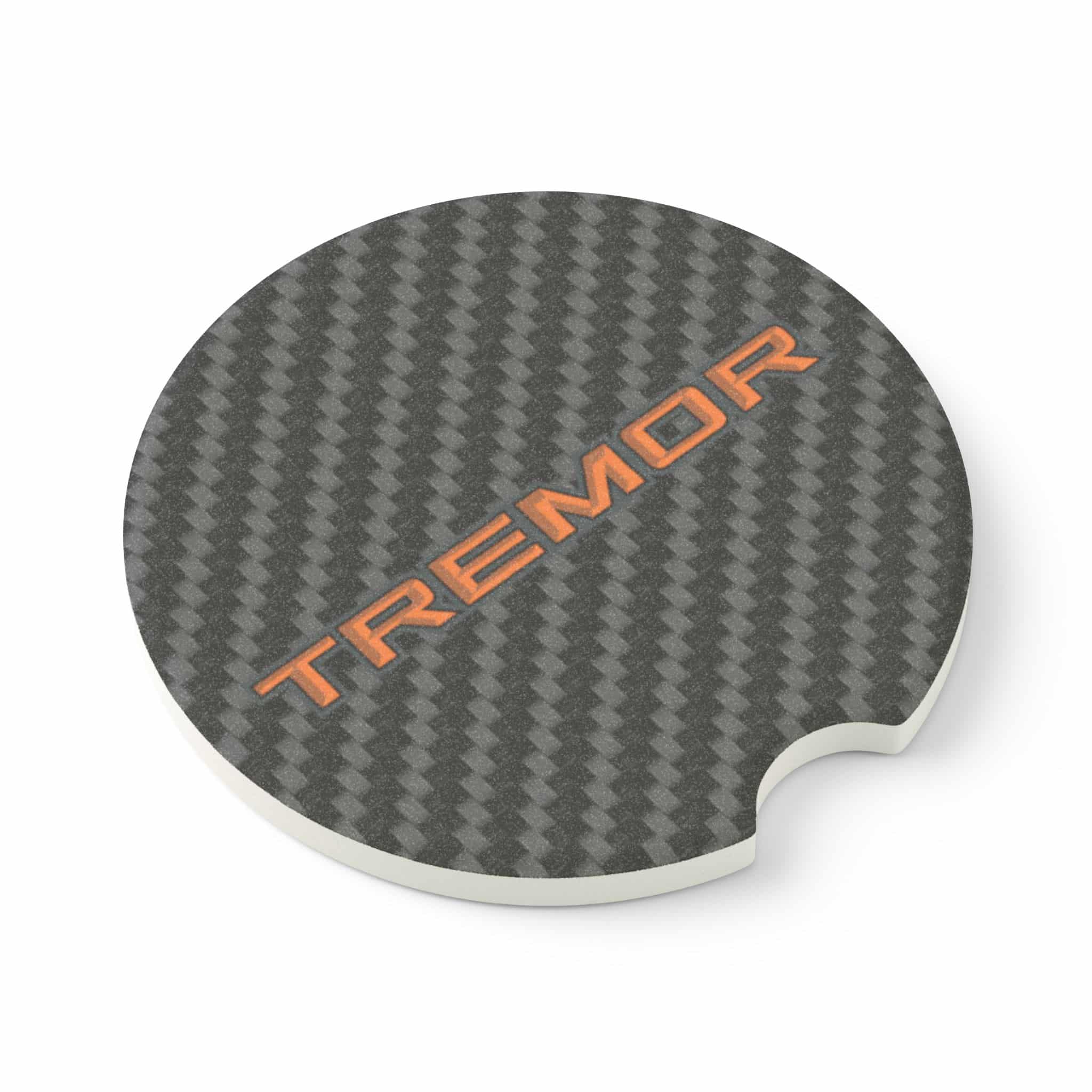 Ford Tremor Carbon Fiber Soapstone Car Coaster