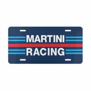 Martini Racing License Plate