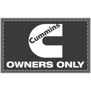 Cummins Owners Only Doormat