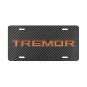 Ford Tremor Carbon Fiber License Plate