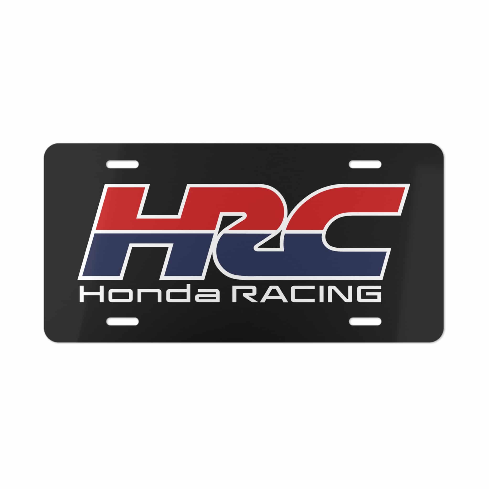 HRC Honda Racing License Plate