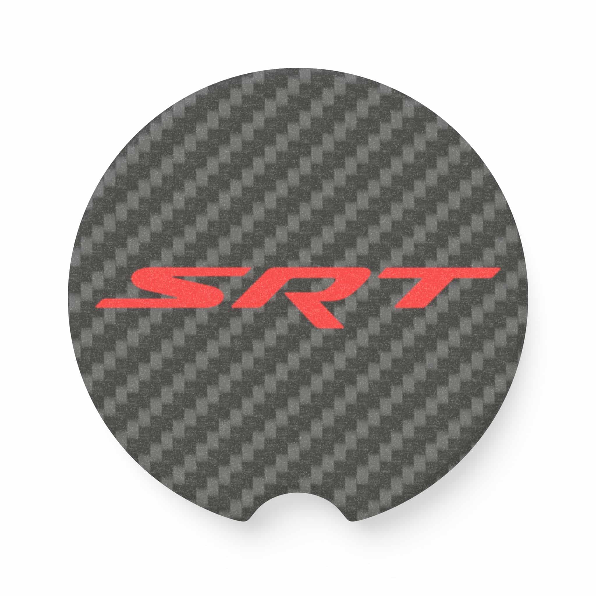 SRT Carbon Fiber Soapstone Car Coaster