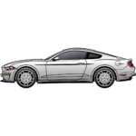 2020 Ford Mustang Silhouette Decal