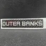 Ford Bronco Outer Banks Carbon Fiber Badge