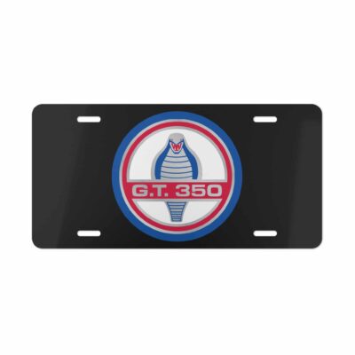 Shelby Cobra GT350 License Plate