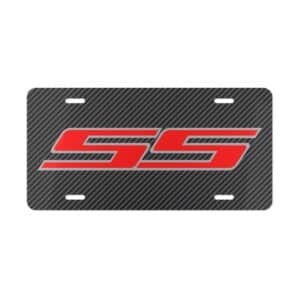 Chevy SS Carbon Fiber License Plate