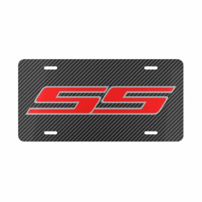 Chevy SS Carbon Fiber License Plate