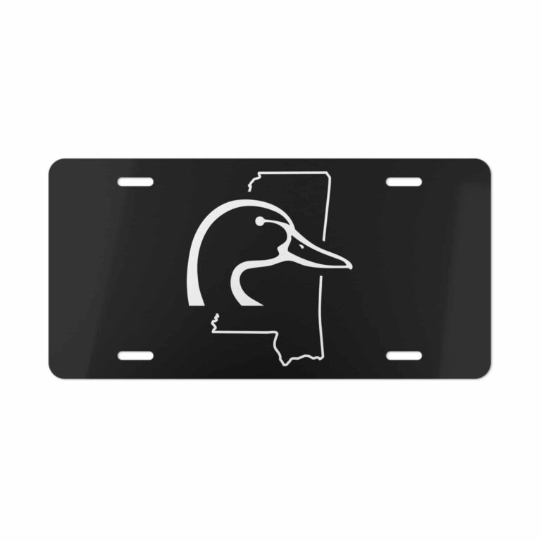 Mississippi Ducks Unlimited License Plate