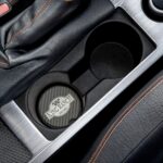 King Ranch Carbon Fiber Soapstone Car Coaster