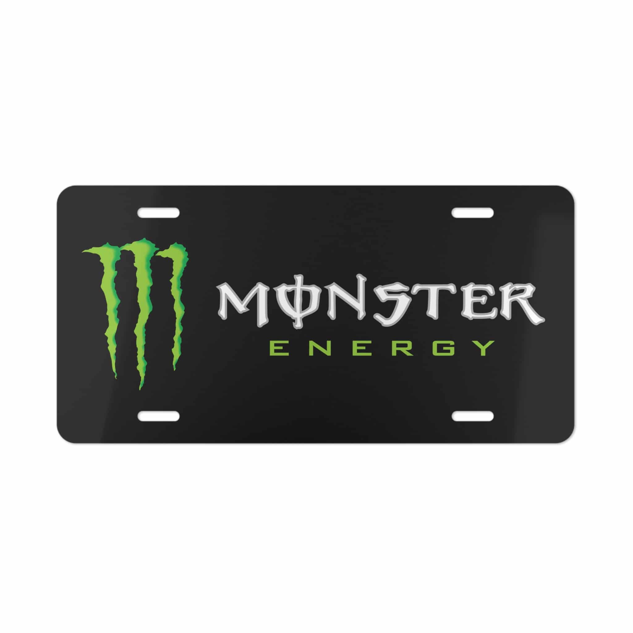 Monster Energy License Plate