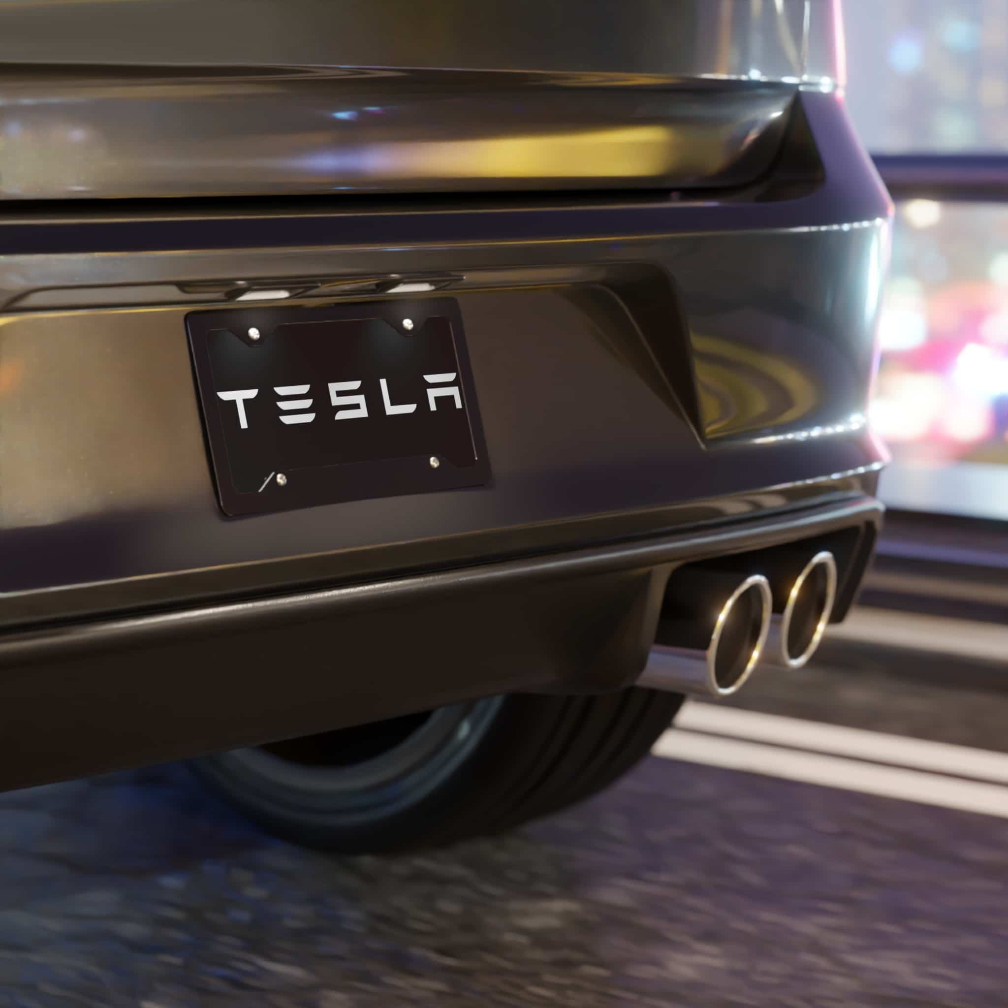 Tesla License Plate