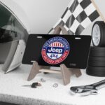 Jeep The American Legend 4X4 License Plate
