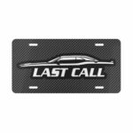 Dodge Challenger Last Call Carbon Fiber License Plate