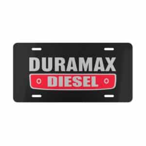 Duramax Diesel License Plate