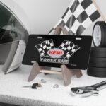 Hemi Power Ram License Plate