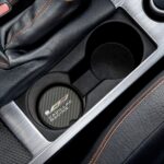 Cadillac V Racing Carbon Fiber Soapstone Car Coaster