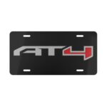 GMC AT4 License Plate