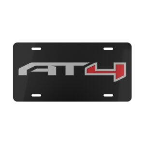 GMC AT4 License Plate